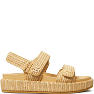 Tory Burch Kira Sport Slingback Sandals - Beige