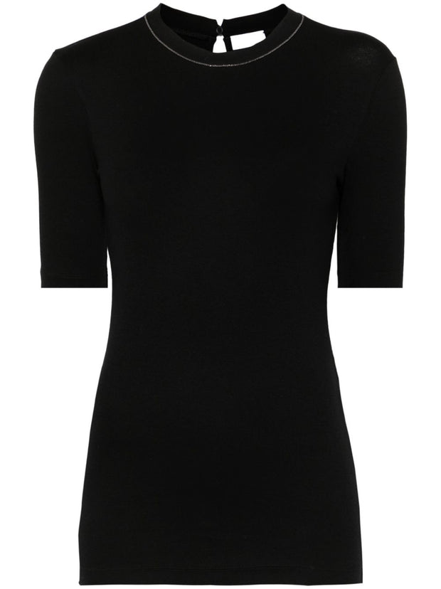 Brunello Cucinelli Cotton T-shirt - Black