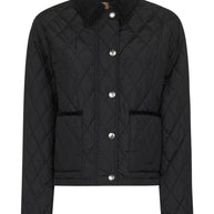 Burberry Nylon Quilted Jacket - Black
