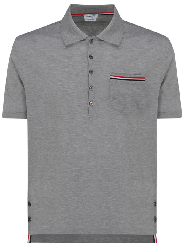 Thom Browne T-shirts And Polos Light Grey