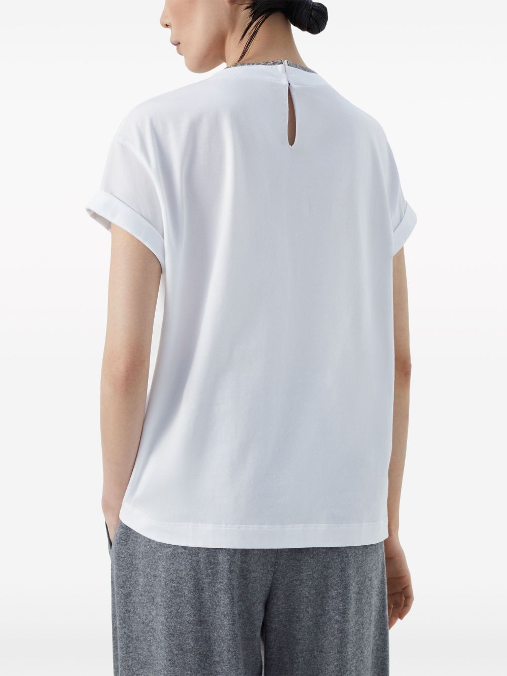 Brunello Cucinelli Cotton T-shirt - White