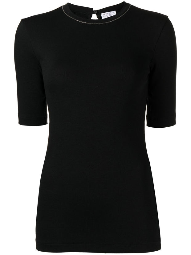 Brunello Cucinelli Cotton T-shirt - Black