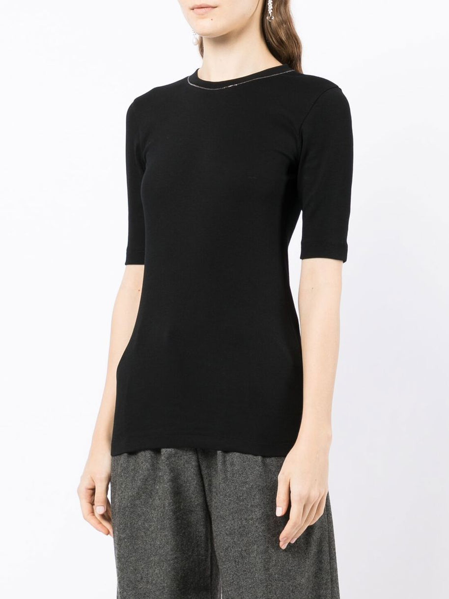 Brunello Cucinelli Cotton T-shirt - Black