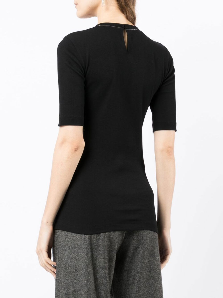 Brunello Cucinelli Cotton T-shirt - Black