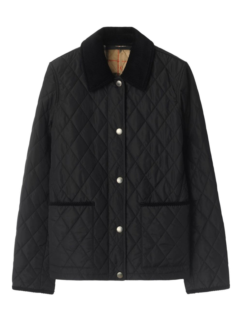 Burberry Quilted Nylon Jacket - Black