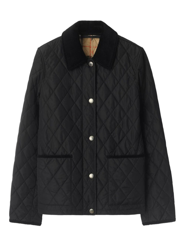 Burberry Quilted Nylon Jacket - Black