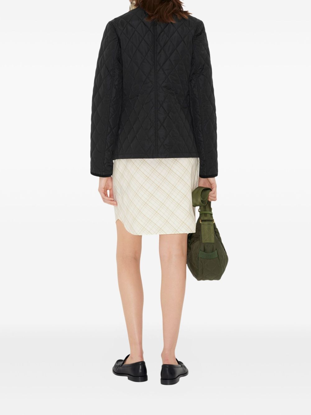Burberry Quilted Nylon Jacket - Black