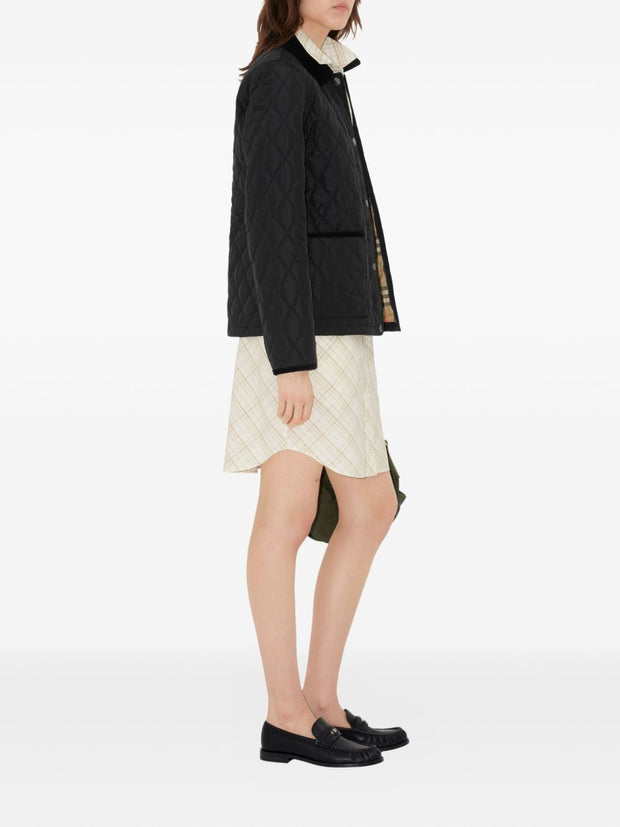 Burberry Quilted Nylon Jacket - Black