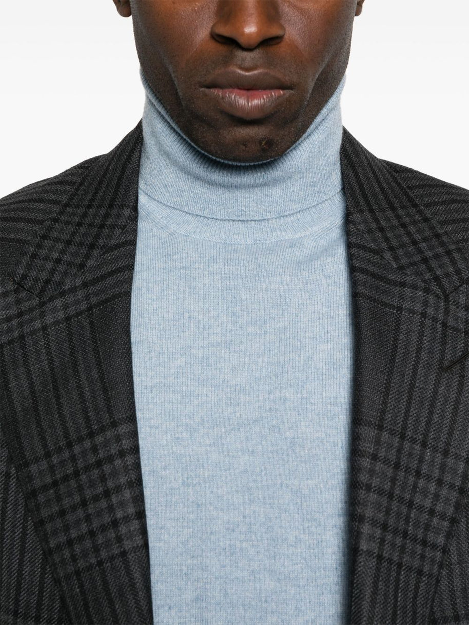 Brunello Cucinelli Cashmere Turtle-neck Sweater - White