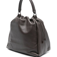 Brunello Cucinelli Bucket Mellow Leather Handbag - Brown