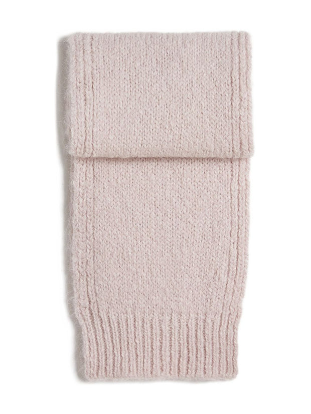 JIL SANDER PLUS Logo Wool Scarf - Pink