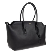 Tom Ford Large Leather Shopping Bag - Black