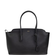 Tom Ford Large Leather Shopping Bag - Black