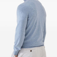 Brunello Cucinelli Cashmere High-neck Sweater - White
