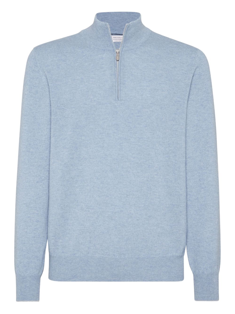 Brunello Cucinelli Cashmere High-neck Sweater - White