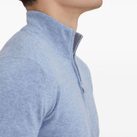 Brunello Cucinelli Cashmere High-neck Sweater - White