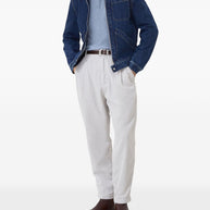 Brunello Cucinelli Cashmere High-neck Sweater - White