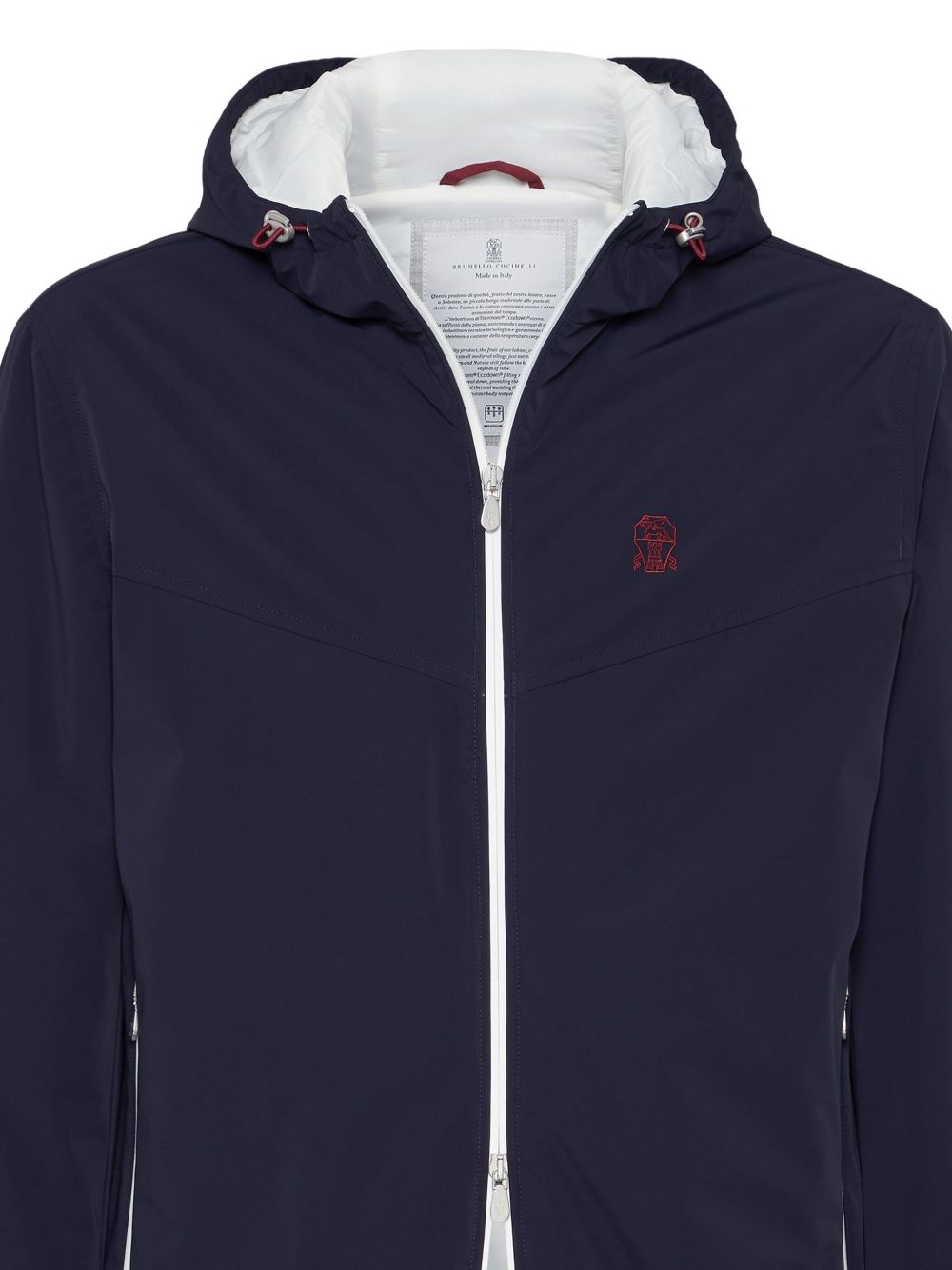 Brunello Cucinelli Nylon Blouson Jacket - Blue