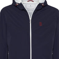Brunello Cucinelli Nylon Blouson Jacket - Blue