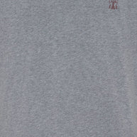 Brunello Cucinelli Logo Cotton T-shirt - Grey