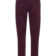 Brunello Cucinelli Chino Cotton Trousers - Bordeaux