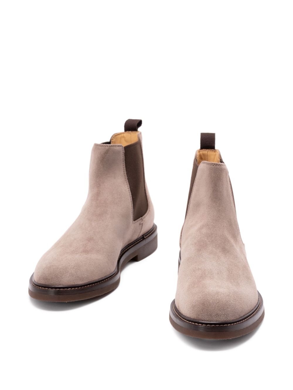 Brunello Cucinelli Suede Chelsea Boot