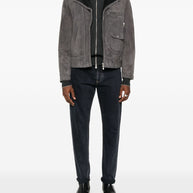 Brunello Cucinelli Cashmere Zipped Cardigan - Grey