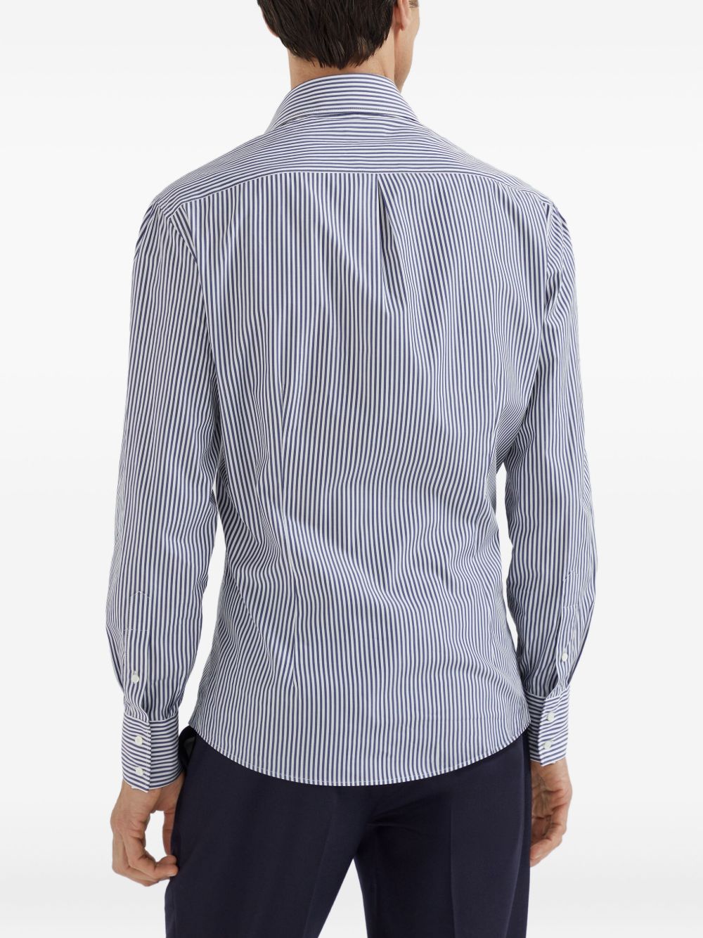 Brunello Cucinelli Cotton Shirt - Blue