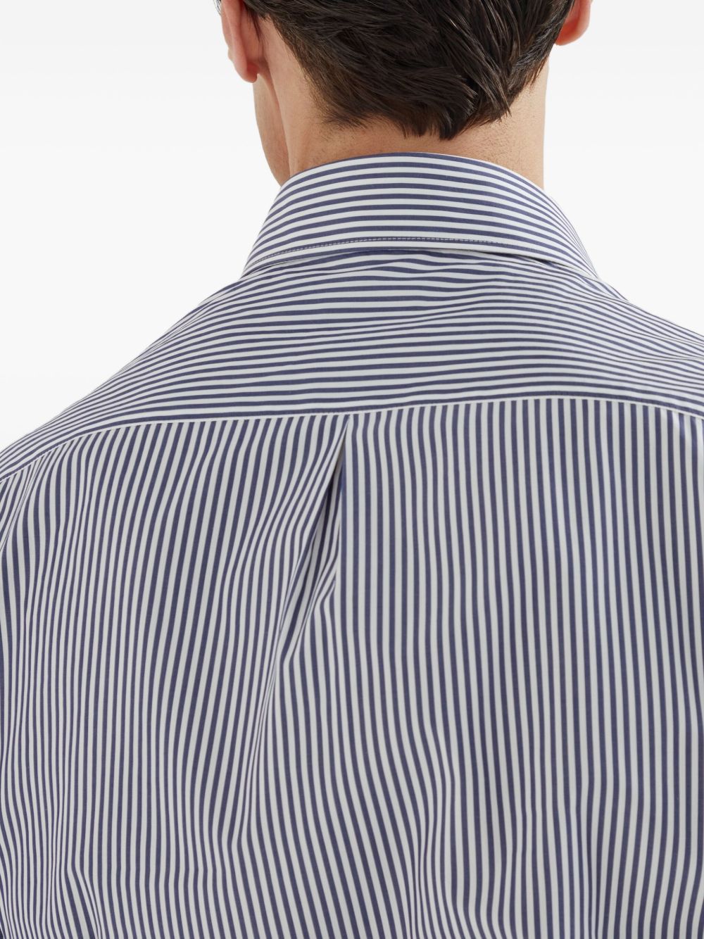 Brunello Cucinelli Cotton Shirt - Blue