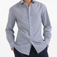 Brunello Cucinelli Cotton Shirt - Blue