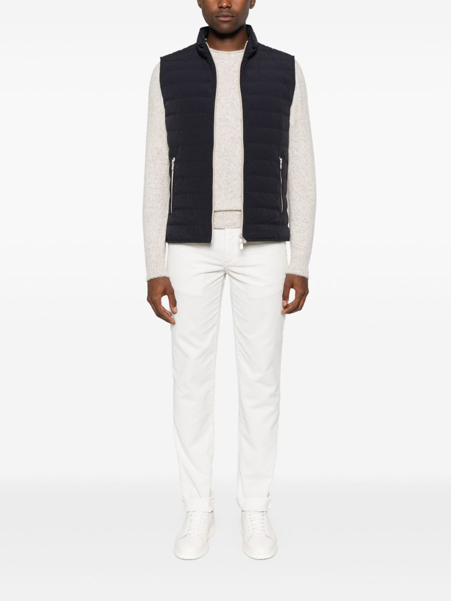 Brunello Cucinelli Nylon Down Jacket - Blue