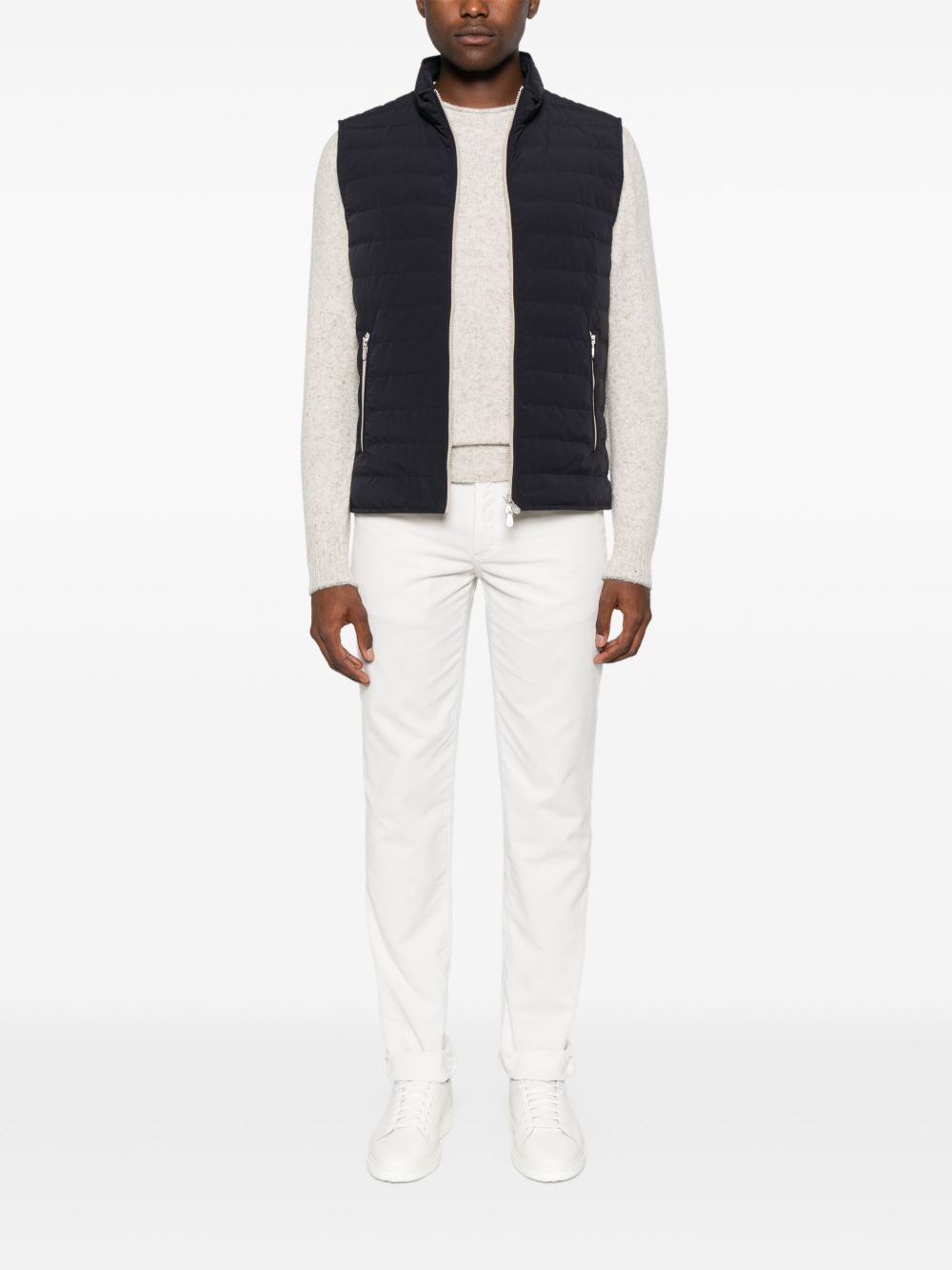 Brunello Cucinelli Nylon Down Jacket - Blue