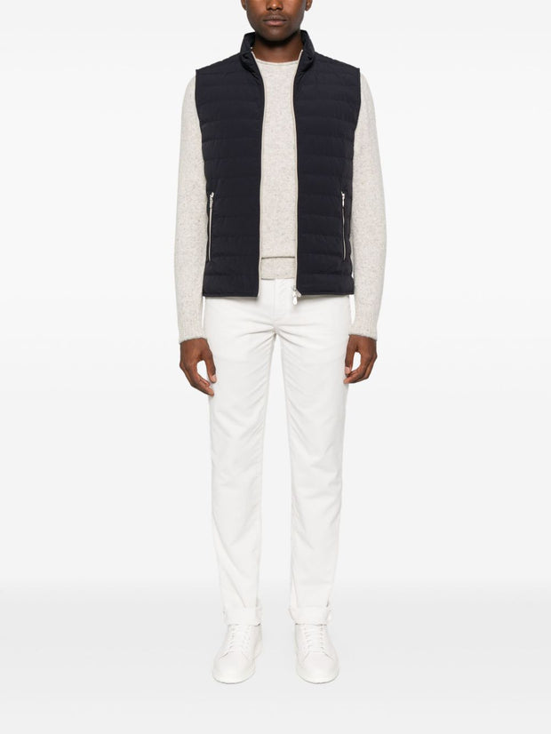 Brunello Cucinelli Nylon Down Jacket - Blue