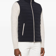Brunello Cucinelli Nylon Down Jacket - Blue