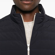 Brunello Cucinelli Nylon Down Jacket - Blue