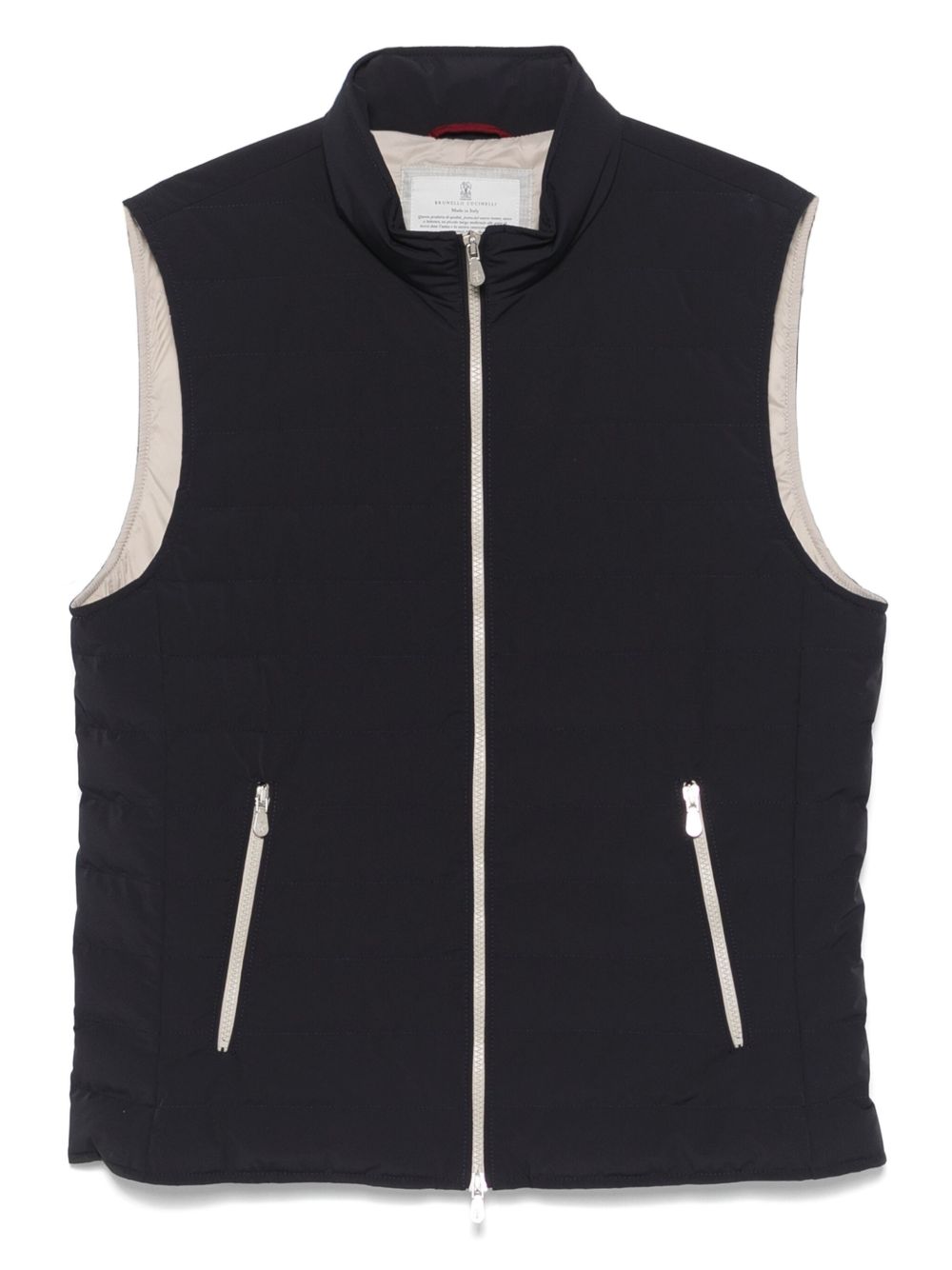 Brunello Cucinelli Nylon Down Jacket - Blue