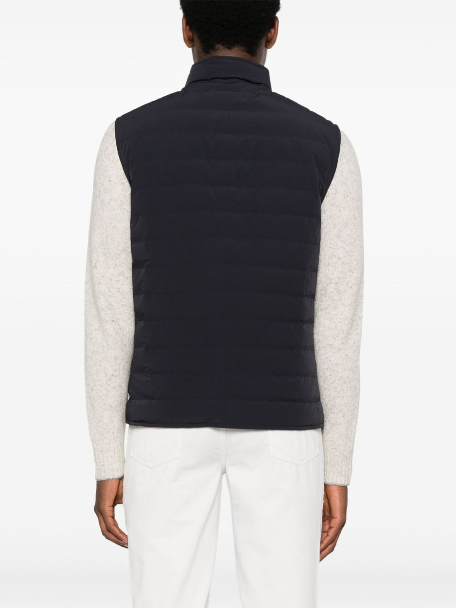 Brunello Cucinelli Nylon Down Jacket - Blue