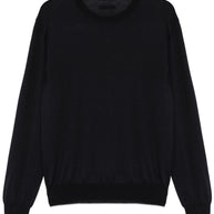 Jacob Cohen Wool And Silk Crewneck Sweater - Blue