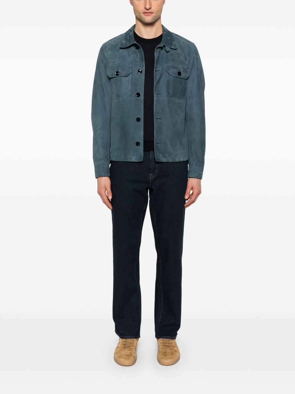 Jacob Cohen Wool And Silk Crewneck Sweater - Blue