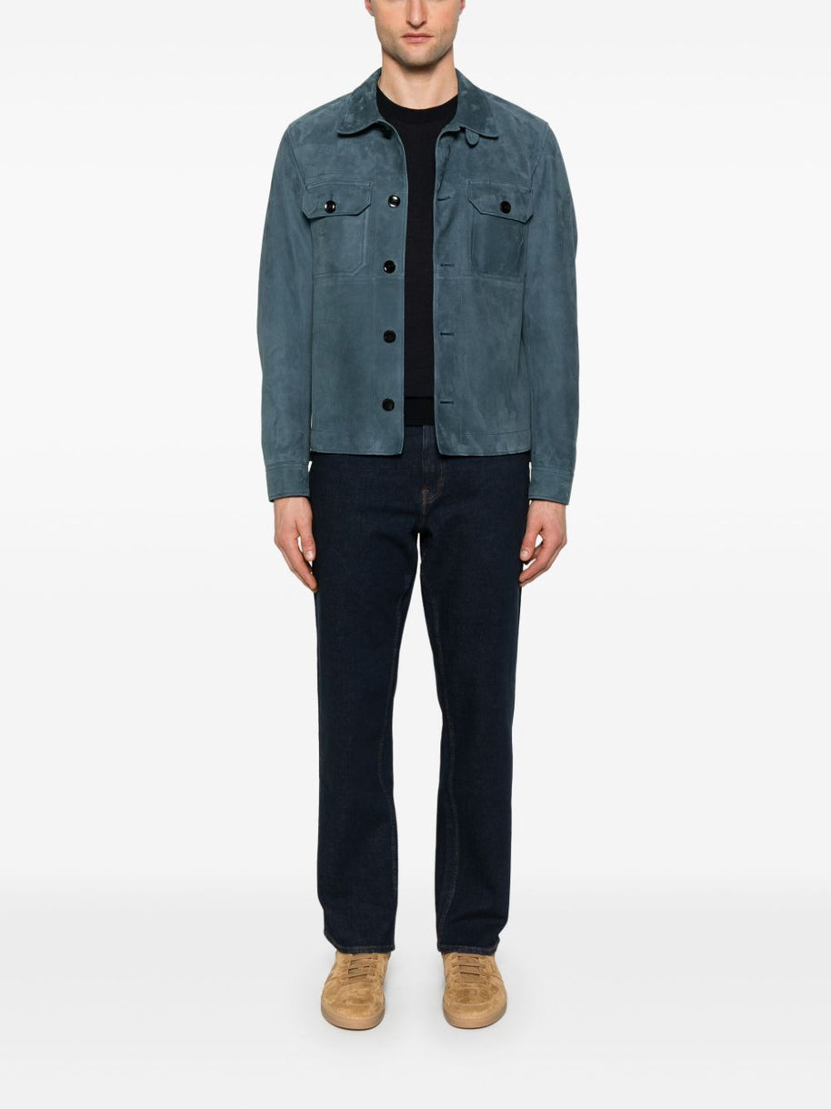 Jacob Cohen Wool And Silk Crewneck Sweater - Blue