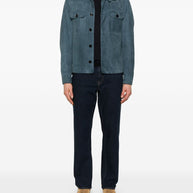 Jacob Cohen Wool And Silk Crewneck Sweater - Blue