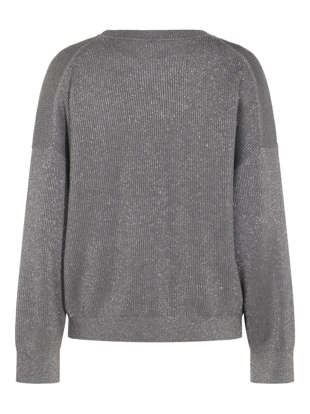 Brunello Cucinelli Cotton Crewneck Sweater - Grey