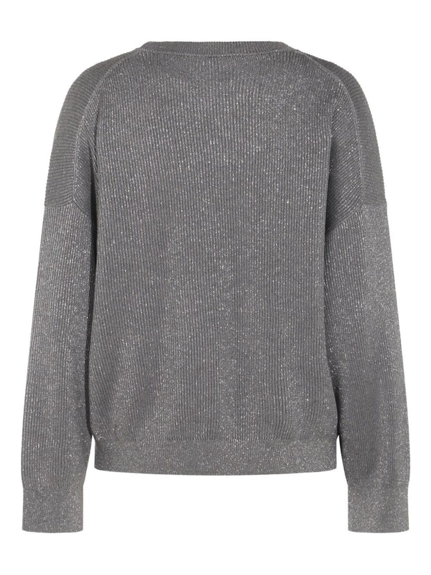 Brunello Cucinelli Cotton Crewneck Sweater - Grey