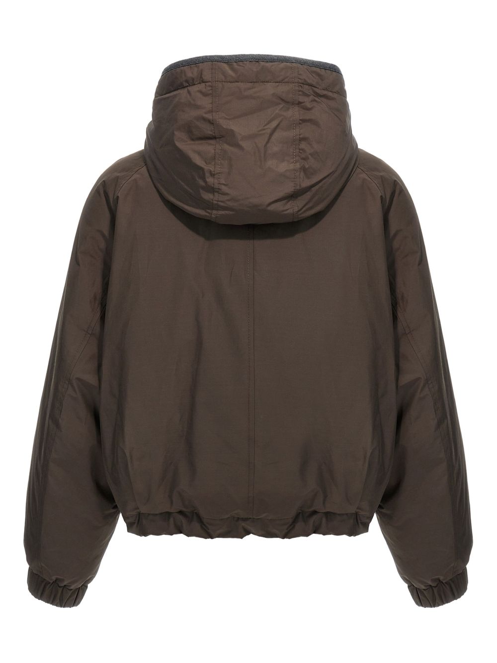 Brunello Cucinelli Short Down Jacket Brown