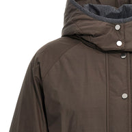 Brunello Cucinelli Short Down Jacket Brown