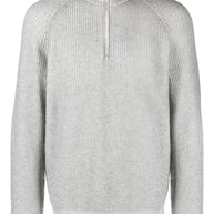 Brunello Cucinelli Cashmere Turtle-neck Sweater - Light Grey