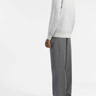 Brunello Cucinelli Cashmere Turtle-neck Sweater - Light Grey