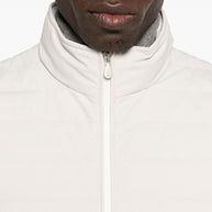 Brunello Cucinelli Nylon Down Jacket - White