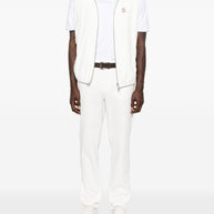 Brunello Cucinelli Logo Cotton T-shirt - White