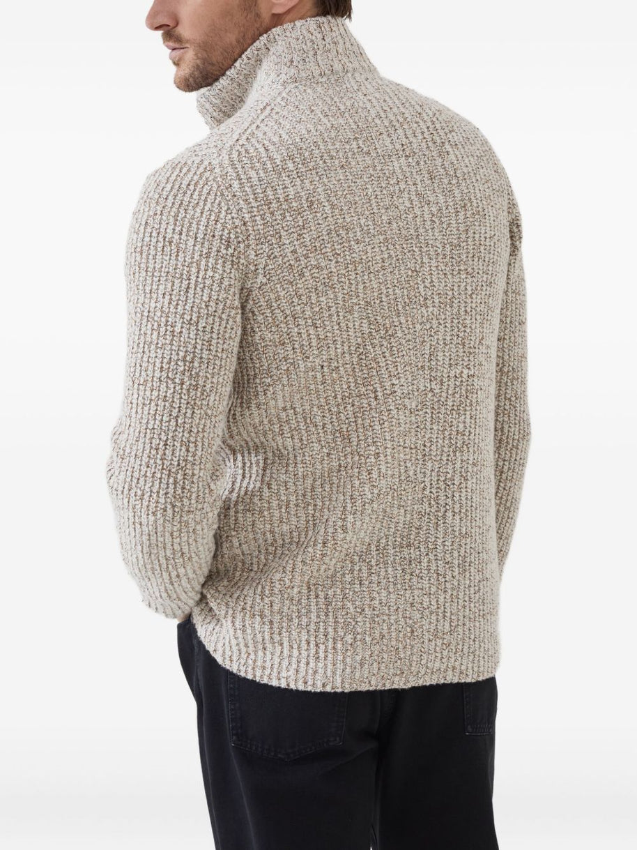 Brunello Cucinelli Wool And Cashmere Jacket - Beige